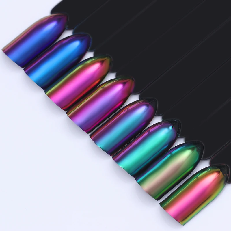 0.5g Chameleon Mirror Nail Powder Chrome Pigment Nail Art Glitters Dust Black Base Color Needed Manicure Powder Decoration
0.5g Chameleon Mirror Nail Powder Chrome Pigment Nail Art Glitters Dust Black Base Color Needed Manicure Powder Decoration