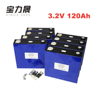 8PCS 3.2v 120Ah lifepo4 Battery pack 12v 24v120ah 4000 Times 3C 360A Solar Storage RV E-Bike for energy storage Tax free
8PCS 3.2v 120Ah lifepo4 Battery pack 12v 24v120ah 4000 Times 3C 360A Solar Storage RV E-Bike for energy storage Tax free