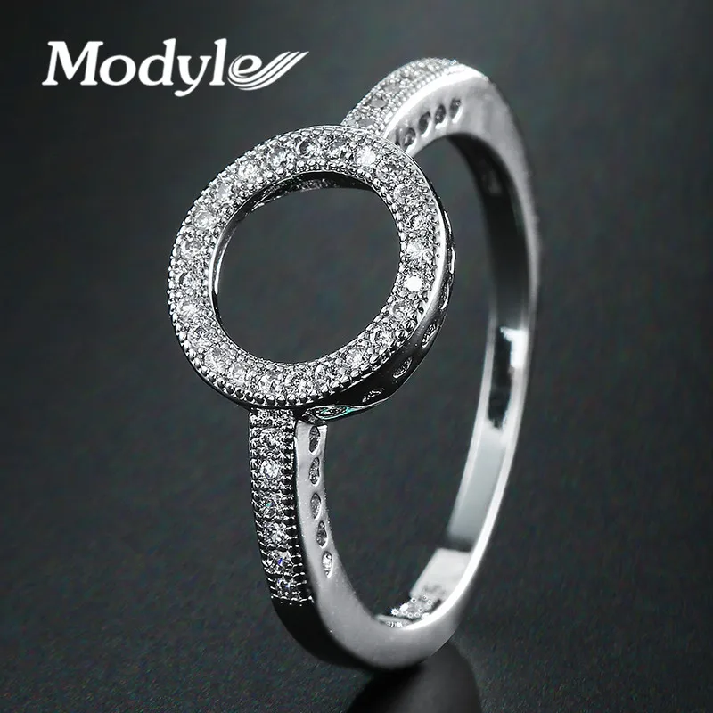 Modyle 2019 HOT SELL White Gold Color Forever Clear Black CZ Circle Round Finger Rings for Women Jewelry
Modyle 2019 HOT SELL White Gold Color Forever Clear Black CZ Circle Round Finger Rings for Women Jewelry