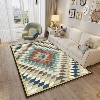 European Style 3D Printing Geometric Striped Carpet Living Room Coffee Table Sofa Bedroom Bedside Rectangular Floor Mat Rugs
European Style 3D Printing Geometric Striped Carpet Living Room Coffee Table Sofa Bedroom Bedside Rectangular Floor Mat Rugs