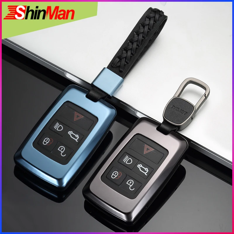 ShinMan Fashion 4Color Alloy Key Car key Case Shell Cover For Land Rover Range Rover Discovery 5 2018 2019 5button remote key
ShinMan Fashion 4Color Alloy Key Car key Case Shell Cover For Land Rover Range Rover Discovery 5 2018 2019 5button remote key