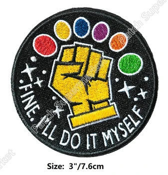 Thanos Gauntlet Patches With Infinity Stones Marvel Avengers Infinity War gift Thor Iron Man Embroidered LOGO Iron for clothing
Thanos Gauntlet Patches With Infinity Stones Marvel Avengers Infinity War gift Thor Iron Man Embroidered LOGO Iron for clothing