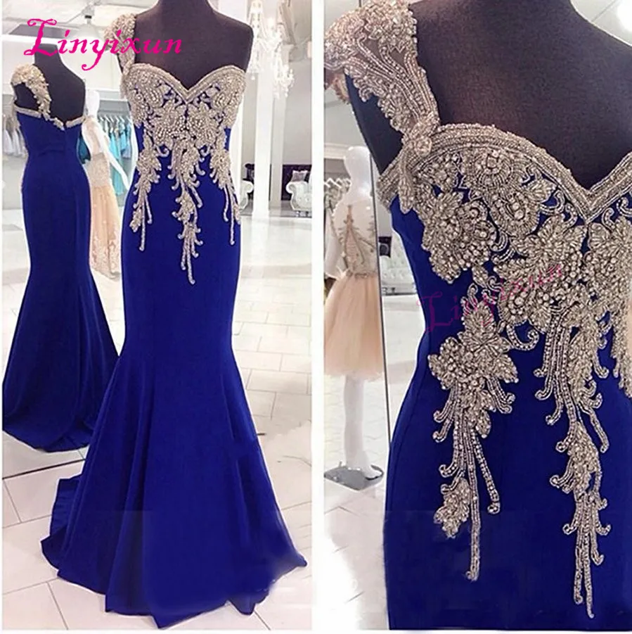 One Shoulder Crystals Luxury Prom Dresses Long for Women 2018 Mermaid Formal Evening Gowns Chiffon Vestidos de Formatura Pageant
One Shoulder Crystals Luxury Prom Dresses Long for Women 2018 Mermaid Formal Evening Gowns Chiffon Vestidos de Formatura Pageant