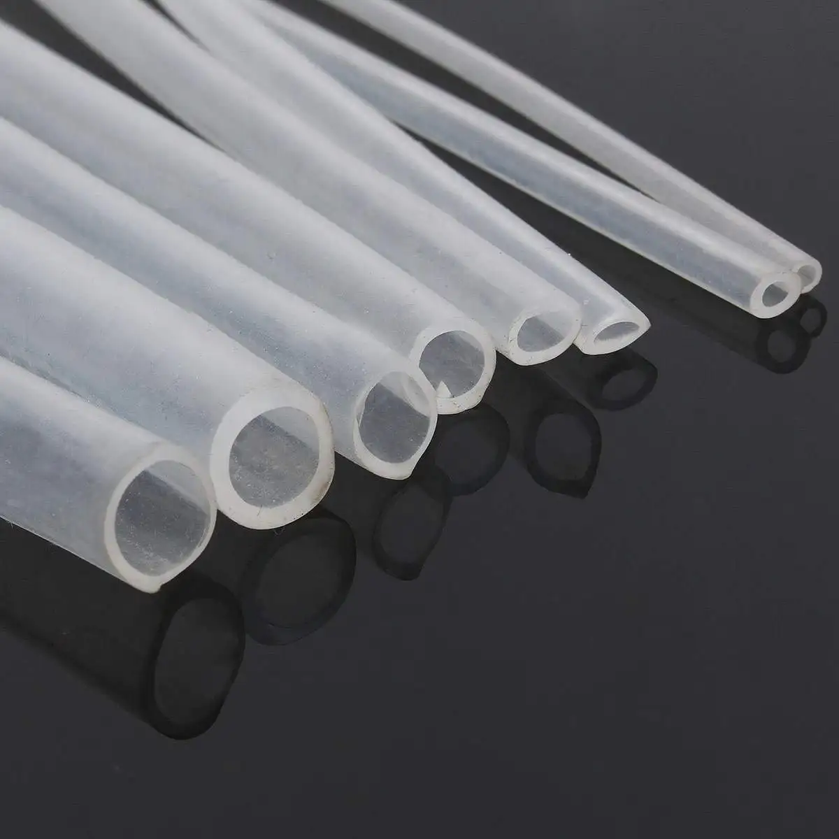 Пищевой прозрачный силиконовый резиновый шланг 2 м внешний диаметр 3 4 5 6 7 8 10 мм |