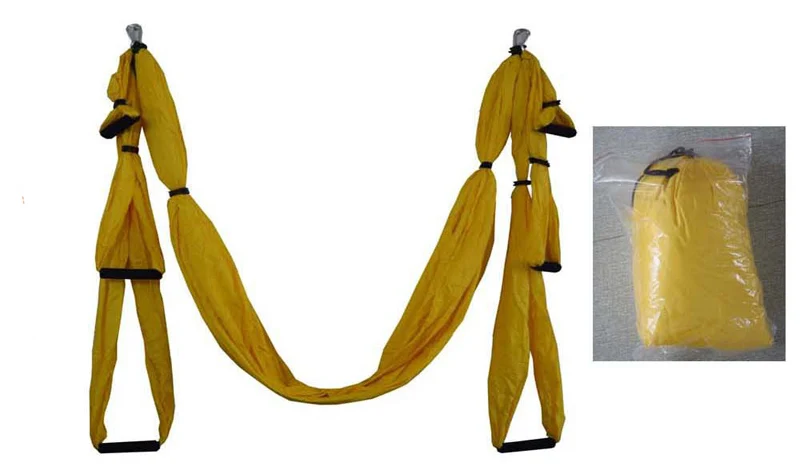 Yoga Hammock Gym Strength Inversion Anti-Gravity Aerial Traction Swing Yoga Belt Yoga Hammock Gym Strength Inversion Anti-Gravity Aerial Traction Swing Yoga Belt