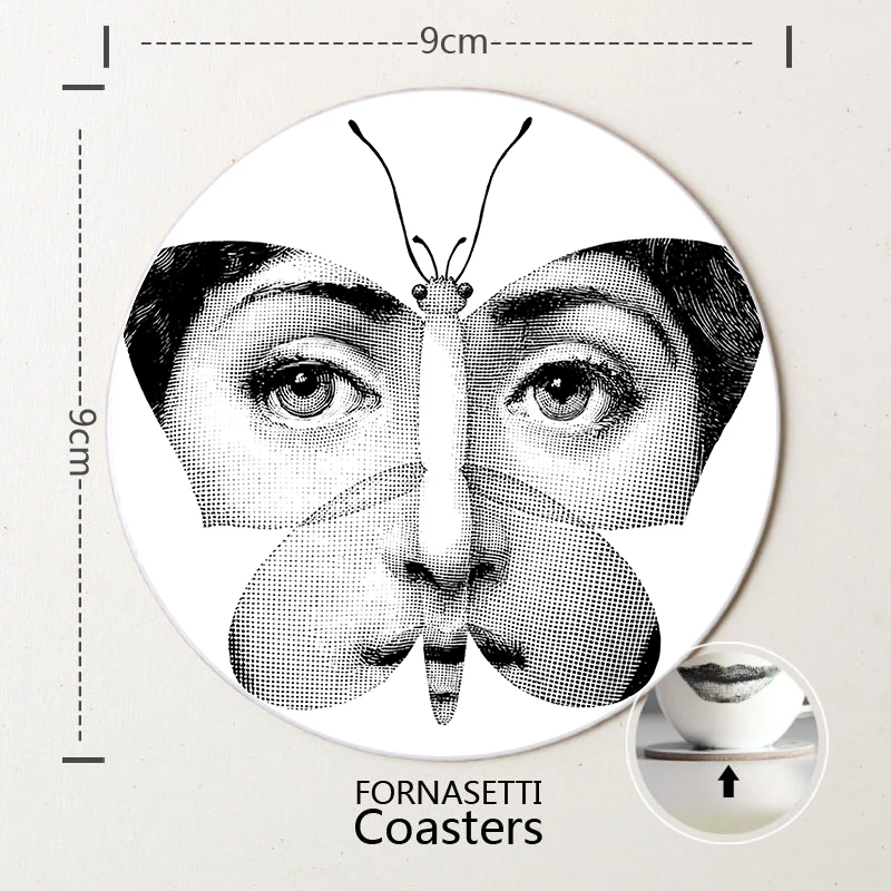 Fornasetti Coasters Home Decor Wooden Tablemat Artesanato Em Madeira Coasters Quebec Cristmas Decoration Craft
Fornasetti Coasters Home Decor Wooden Tablemat Artesanato Em Madeira Coasters Quebec Cristmas Decoration Craft