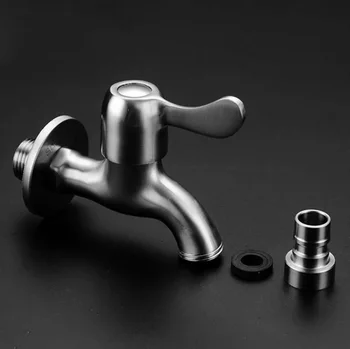 Stainless Steel Washing Machine Faucet Thickened Explosion-proof Single Cold Mop Pool Faucet Quick Open Single Cold Faucet
Stainless Steel Washing Machine Faucet Thickened Explosion-proof Single Cold Mop Pool Faucet Quick Open Single Cold Faucet