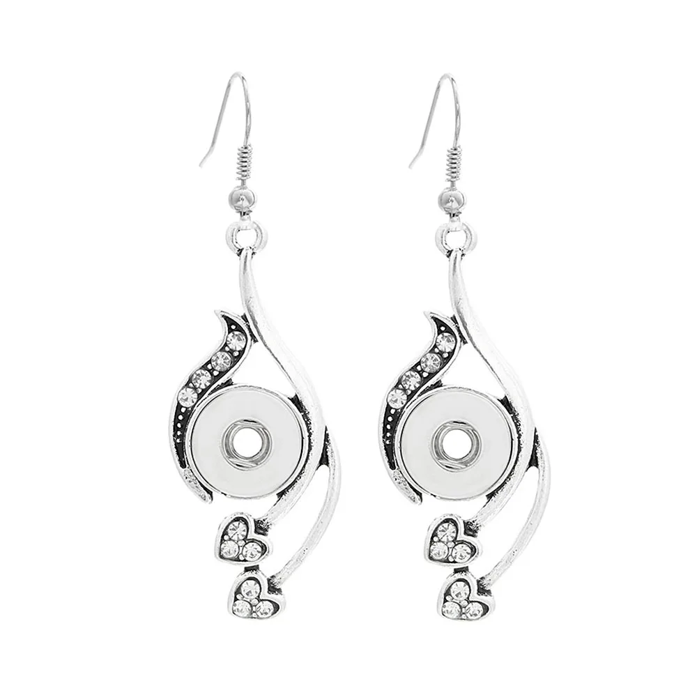 New Snap Jewelry Vintage Metal 12mm Snap Earrings Fashion Mini Button Drop Earrings For Women DIY Accessories
New Snap Jewelry Vintage Metal 12mm Snap Earrings Fashion Mini Button Drop Earrings For Women DIY Accessories
