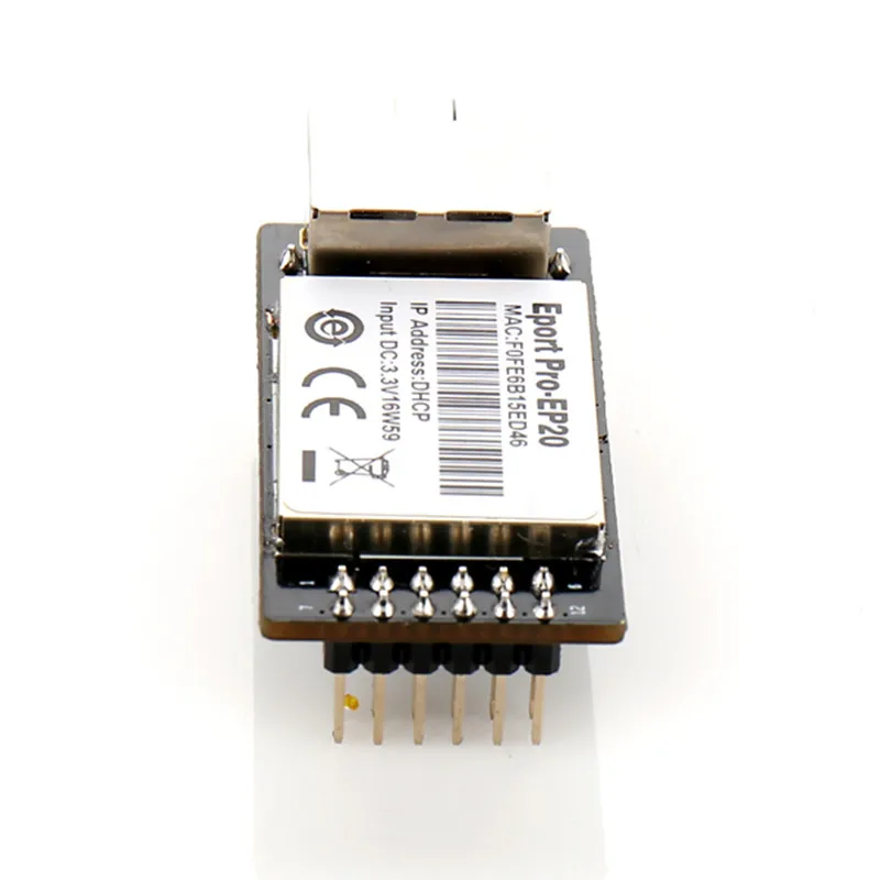 CEANDDEAR eport Pro-EP20 Linux Servidor Red Red Series TTL and Ethernet Module Integrado DHCP 3.3 V TCP IP Telnet Wifi Modules
CEANDDEAR eport Pro-EP20 Linux Servidor Red Red Series TTL and Ethernet Module Integrado DHCP 3.3 V TCP IP Telnet Wifi Modules