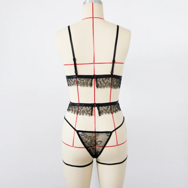 Soutien Gorge Sexy Erotique Lace Perspective Three-point Sexy Underwear Super Sexy Couple Sexy Suit Cadeau Maitresse 
Soutien Gorge Sexy Erotique Lace Perspective Three-point Sexy Underwear Super Sexy Couple Sexy Suit Cadeau Maitresse