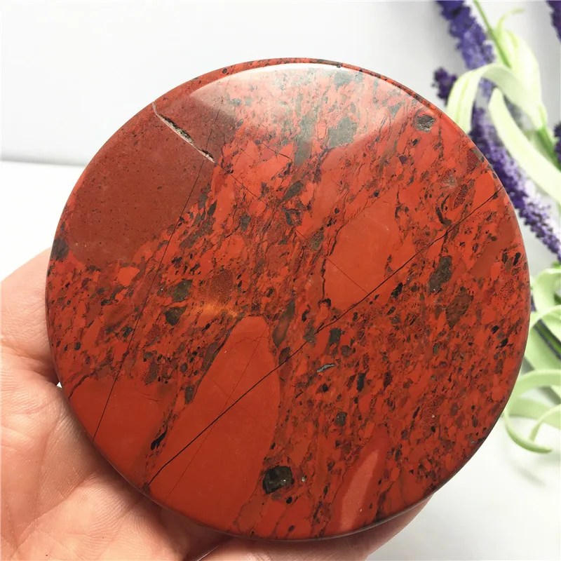 Natural Red Jade Stone Coaster Round Cup Mat Quartz Table Onyx Mat Coasters for Drinks Gift Polished Mineral
Natural Red Jade Stone Coaster Round Cup Mat Quartz Table Onyx Mat Coasters for Drinks Gift Polished Mineral