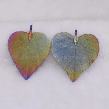 Genuine leaf pendants Leaf specimens Rainbow color for women for DIY jewelry making women boho jewelry gift 2563
Genuine leaf pendants Leaf specimens Rainbow color for women for DIY jewelry making women boho jewelry gift 2563