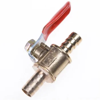 Hose Barb Inline Brass Water/Air Gas Fuel Line Shut-off Ball Valve Simple operation 8mm motorized ball valve
Hose Barb Inline Brass Water/Air Gas Fuel Line Shut-off Ball Valve Simple operation 8mm motorized ball valve