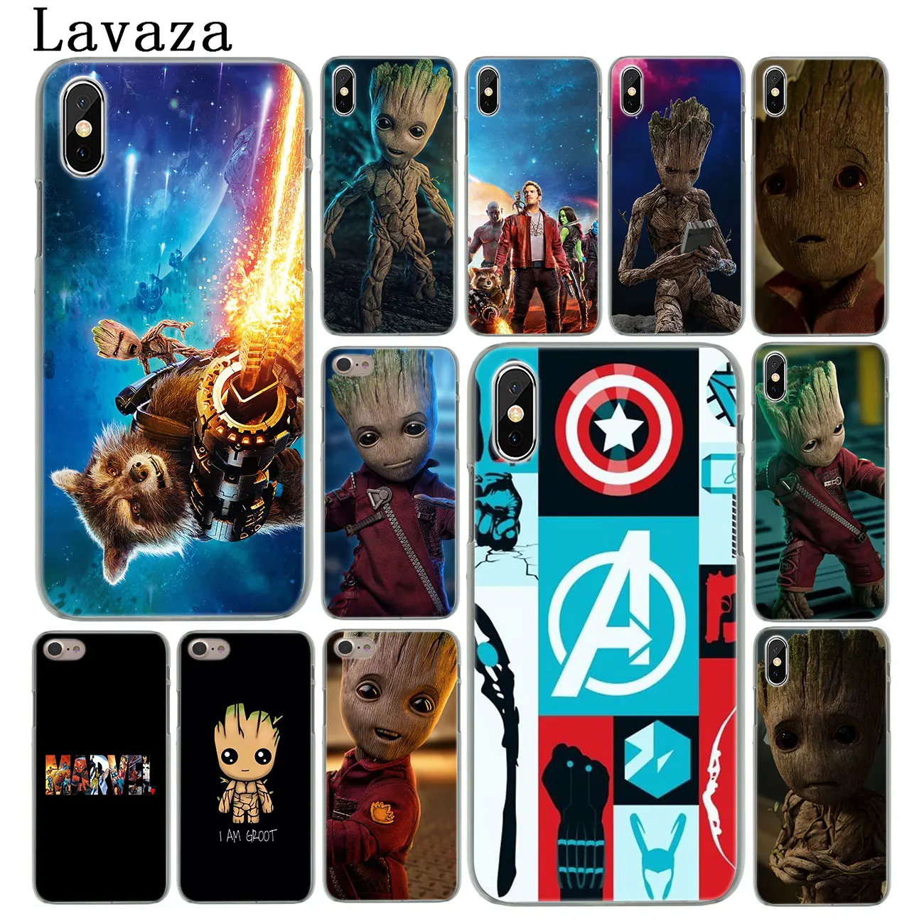 Lavaza Marvel Guardians of the for Galaxy Hard Phone Case for iPhone XR X XS 11 Pro Max 10 7 8 6 6S 5 5S SE 4S 4 Cover
Lavaza Marvel Guardians of the for Galaxy Hard Phone Case for iPhone XR X XS 11 Pro Max 10 7 8 6 6S 5 5S SE 4S 4 Cover