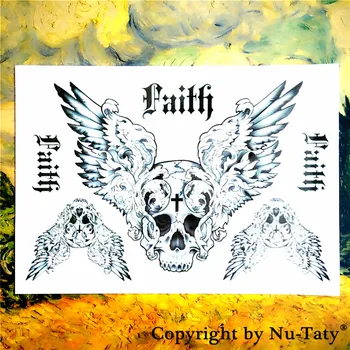 SHNAPIGN skeleton angel Temporary Tattoo Body Art Flash Tattoo Sticker 21*15cm Waterproof Fake Henna Painless Tattoo Sticker
SHNAPIGN skeleton angel Temporary Tattoo Body Art Flash Tattoo Sticker 21*15cm Waterproof Fake Henna Painless Tattoo Sticker