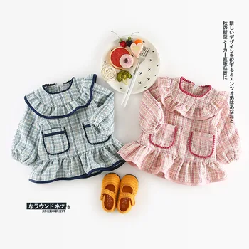 Autumn New Infant Baby Girl's Princess Dress Fashion Plaid Dresses Toddler Children Birthday Party Dress Ruffles Pocket Clothes
Autumn New Infant Baby Girl's Princess Dress Fashion Plaid Dresses Toddler Children Birthday Party Dress Ruffles Pocket Clothes
