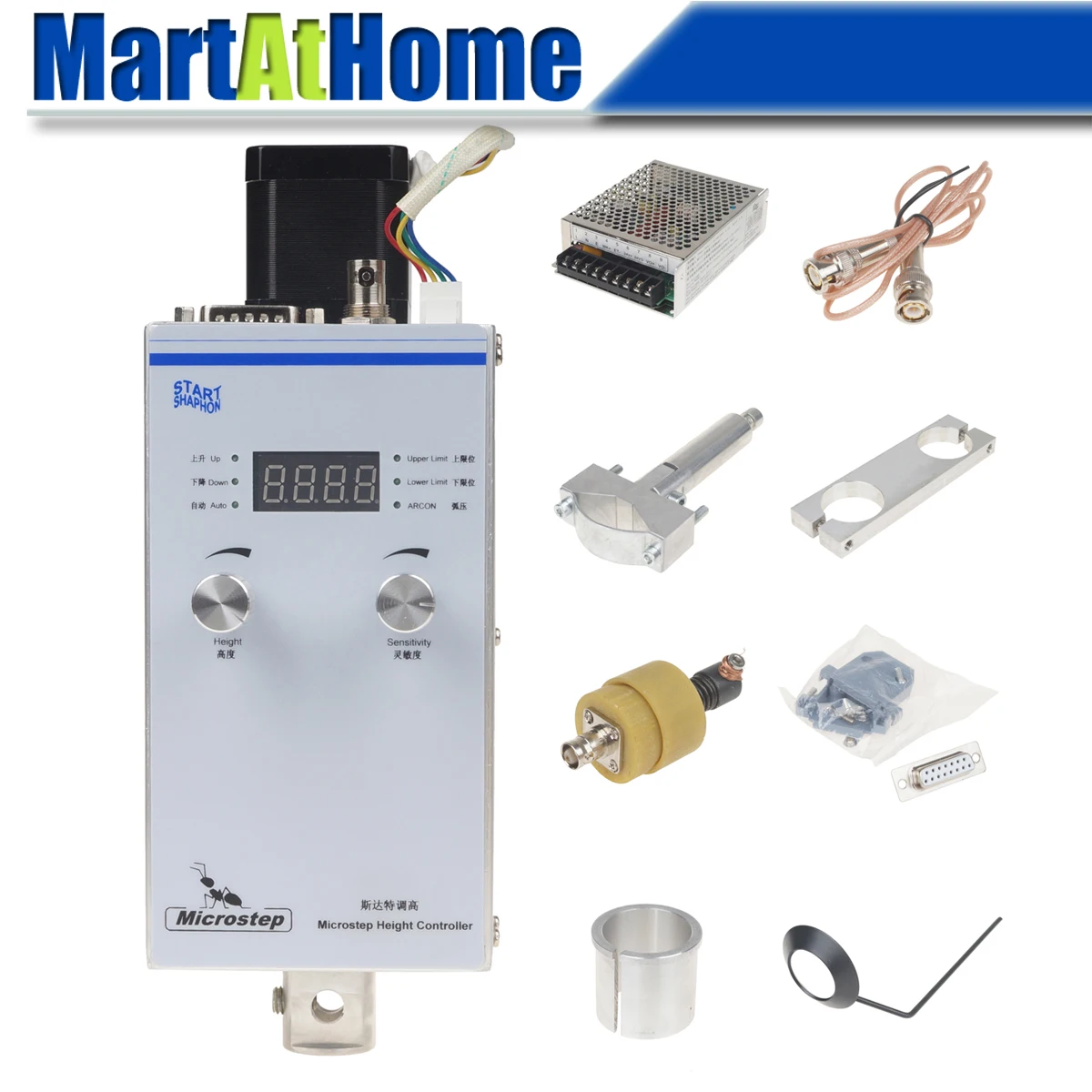 Auto Arc Voltage Capacitance Torch Height Controller SH-HC30 w/ Voltage Driver Board for Plasma Cutting Torch Machine #SM692@SD
Auto Arc Voltage Capacitance Torch Height Controller SH-HC30 w/ Voltage Driver Board for Plasma Cutting Torch Machine #SM692@SD
