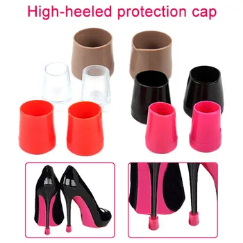 

1 Pair High Heel Protectors Heel Stoppers Shoes Covers Latin Dance Shoes Stopper Anti-skid Wearable New