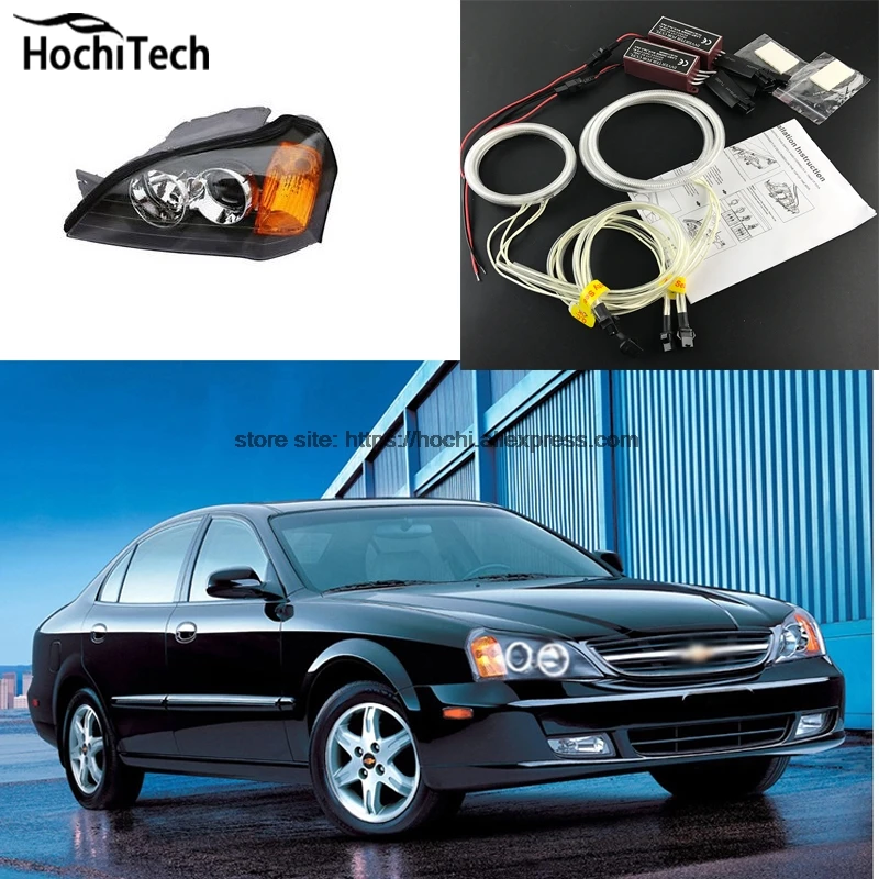 HochiTech Excellent CCFL Angel Eyes Kit Ultra bright headlight illumination for Chevrolet Epica Magnus 2000 to 2005
HochiTech Excellent CCFL Angel Eyes Kit Ultra bright headlight illumination for Chevrolet Epica Magnus 2000 to 2005
