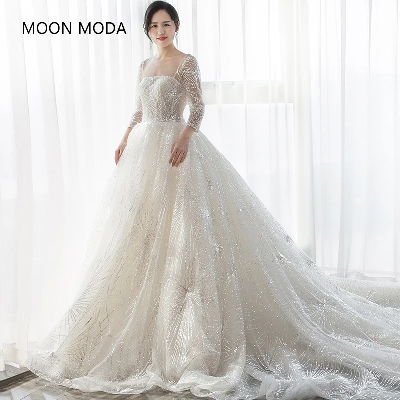 long sleeve wedding dress 2019 with bling plus size weeding dress wedding gown real photo muslim vestido de noivva mariage
long sleeve wedding dress 2019 with bling plus size weeding dress wedding gown real photo muslim vestido de noivva mariage