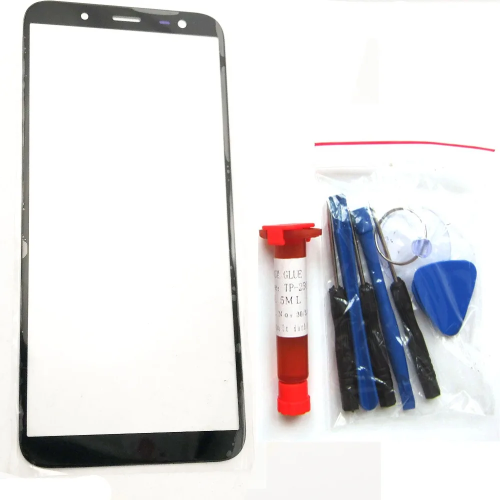 Front Outer Glass Lens Cover Replacement Parts For Samsung J6 J4 Plus J8 2018 touch screen Refurbished & tools & UV
Front Outer Glass Lens Cover Replacement Parts For Samsung J6 J4 Plus J8 2018 touch screen Refurbished & tools & UV