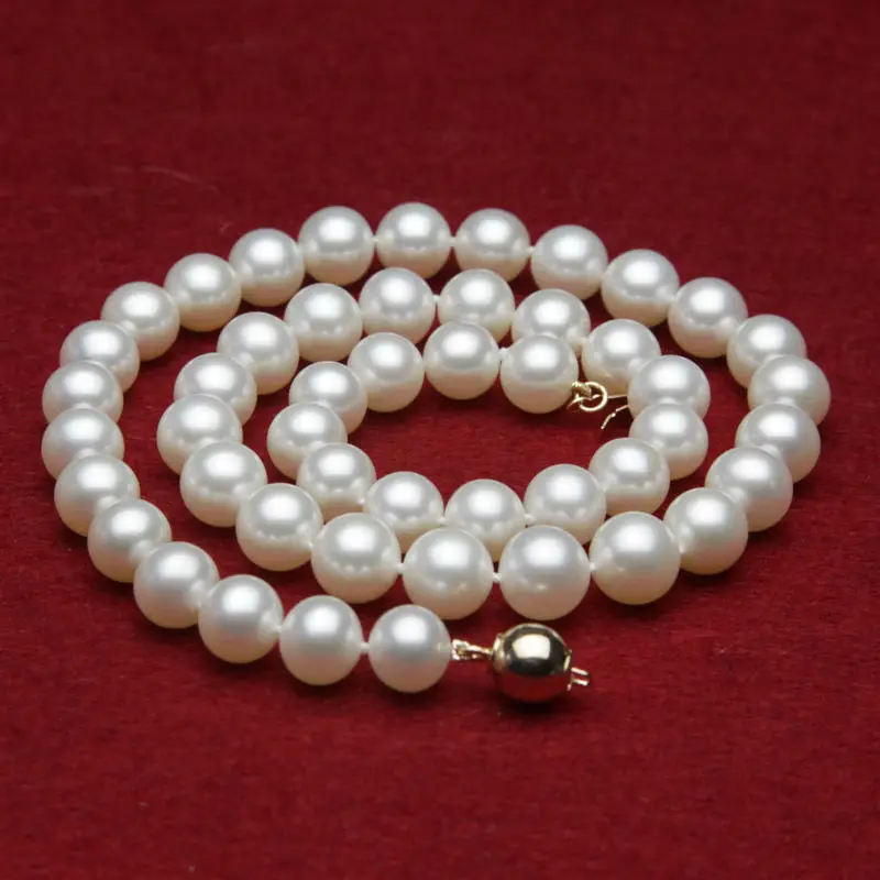 HOT## Wholesale FREE SHIPPING > s170 2015 fashion AAA+ 9-10mm white fresh water pearls necklace 18
HOT## Wholesale FREE SHIPPING > s170 2015 fashion AAA+ 9-10mm white fresh water pearls necklace 18