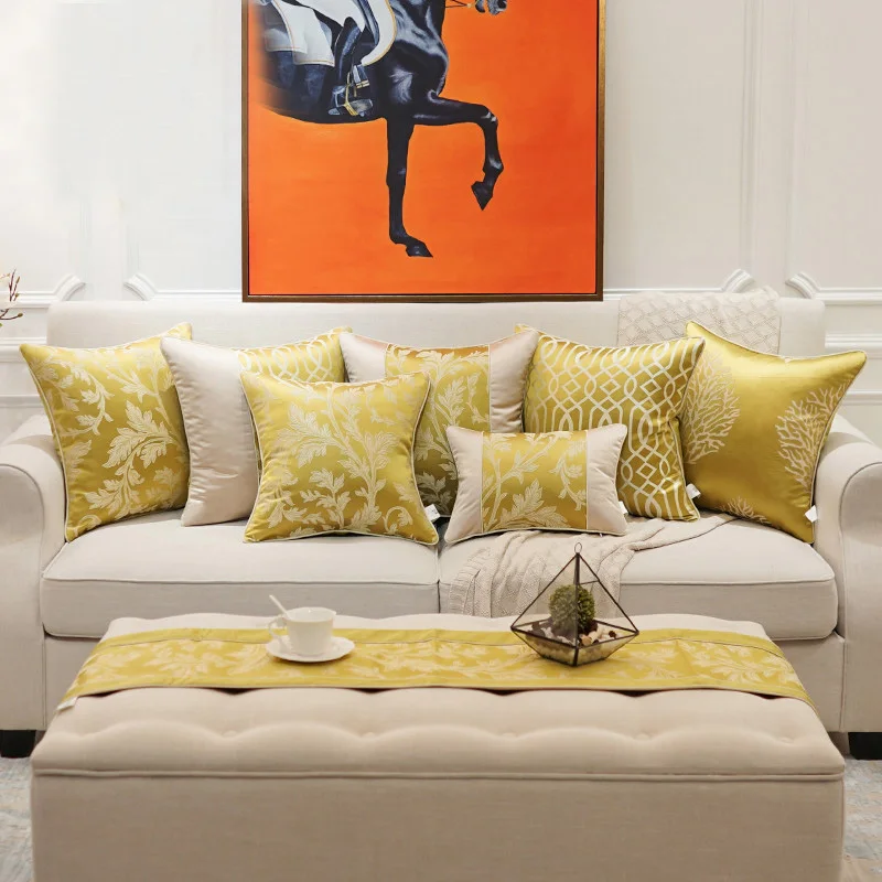 All Match Nordic Cushion Cover Geometry Gold Luxury Embroidery Plant Throw Decorative Pillows Car/Pillow Cover Housse De Coussin
All Match Nordic Cushion Cover Geometry Gold Luxury Embroidery Plant Throw Decorative Pillows Car/Pillow Cover Housse De Coussin