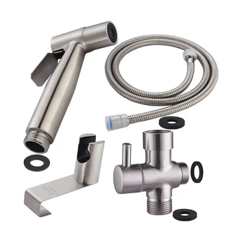 304 Stainless Steel Bidet Toilet Handheld Hygienic Shower Douchette WC Shower Bidet Sprayer Gun Hand Held Spray Toilet Bidet
304 Stainless Steel Bidet Toilet Handheld Hygienic Shower Douchette WC Shower Bidet Sprayer Gun Hand Held Spray Toilet Bidet