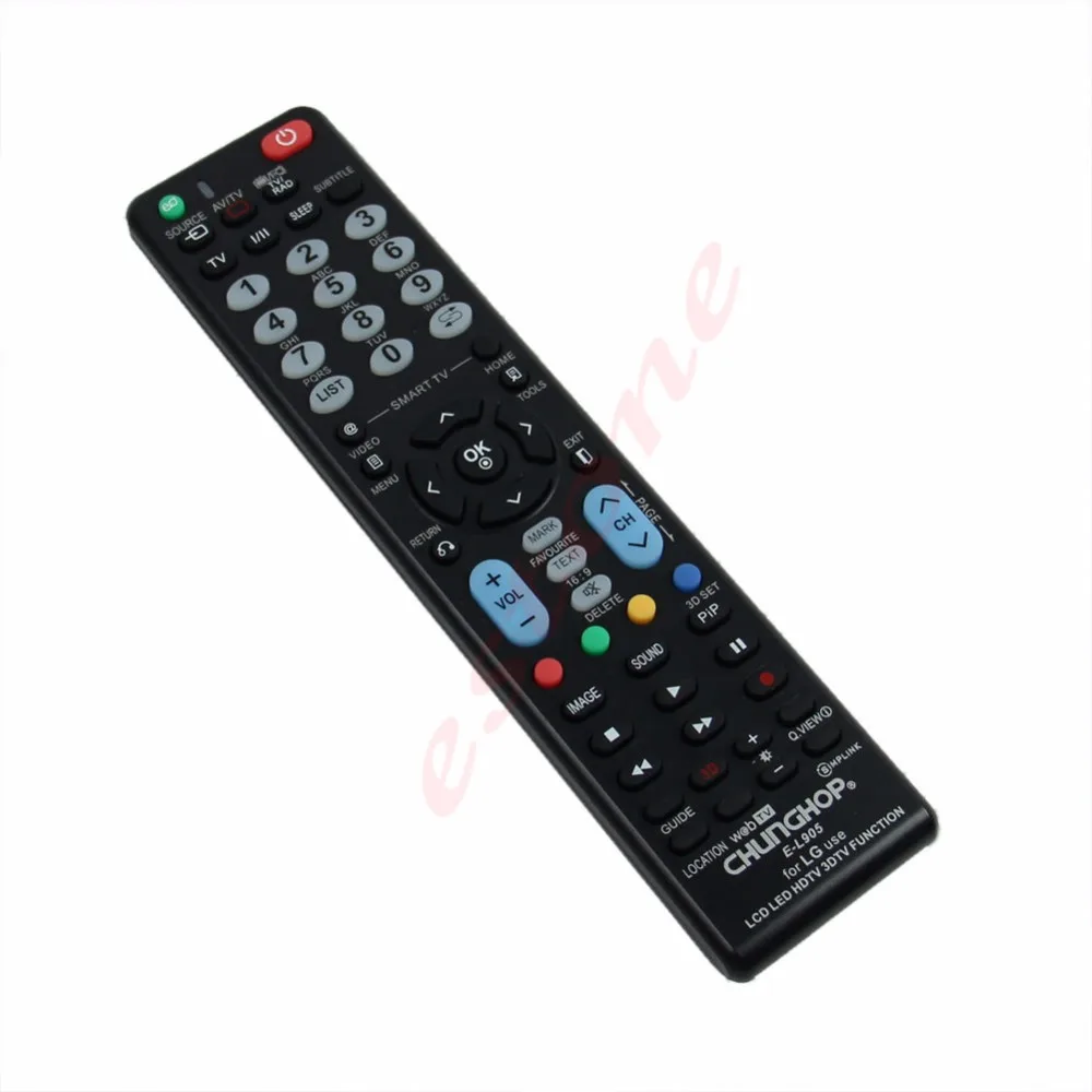 Wholesale dropshipping 1 PC Neue Universal-Fernbedienung E-L905 Remote Control for LG Verwendung LCD LED HDTV 3DTV-Funktion
Wholesale dropshipping 1 PC Neue Universal-Fernbedienung E-L905 Remote Control for LG Verwendung LCD LED HDTV 3DTV-Funktion