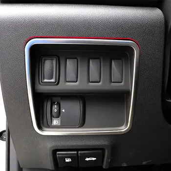 Carmilla Car Styling Chrome Headlight Switch Decoration Circle Trim Cover Sticker for Renault Koleos 2016 2017 2018 Accessories
Carmilla Car Styling Chrome Headlight Switch Decoration Circle Trim Cover Sticker for Renault Koleos 2016 2017 2018 Accessories