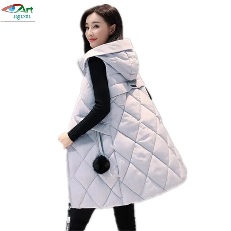 Women Medium length Padded Vest Jacket Winter Sleeveless Large Size Warm Colete Feminino winter Hooded L-XXXL ParkasAS302JQNZHNL
Women Medium length Padded Vest Jacket Winter Sleeveless Large Size Warm Colete Feminino winter Hooded L-XXXL ParkasAS302JQNZHNL