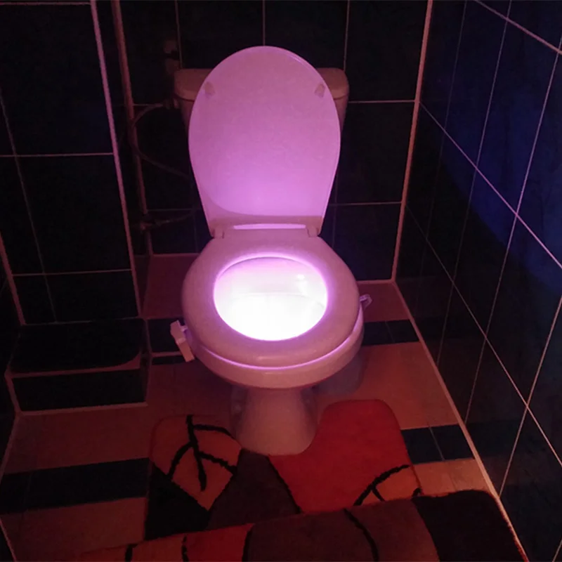 Litwod z90+ 8 Colors Motion Sensor Toilet Light Battery Operated Backlight For Toilet Bowl For Any Toilet Bathroom Night Light
Litwod z90+ 8 Colors Motion Sensor Toilet Light Battery Operated Backlight For Toilet Bowl For Any Toilet Bathroom Night Light