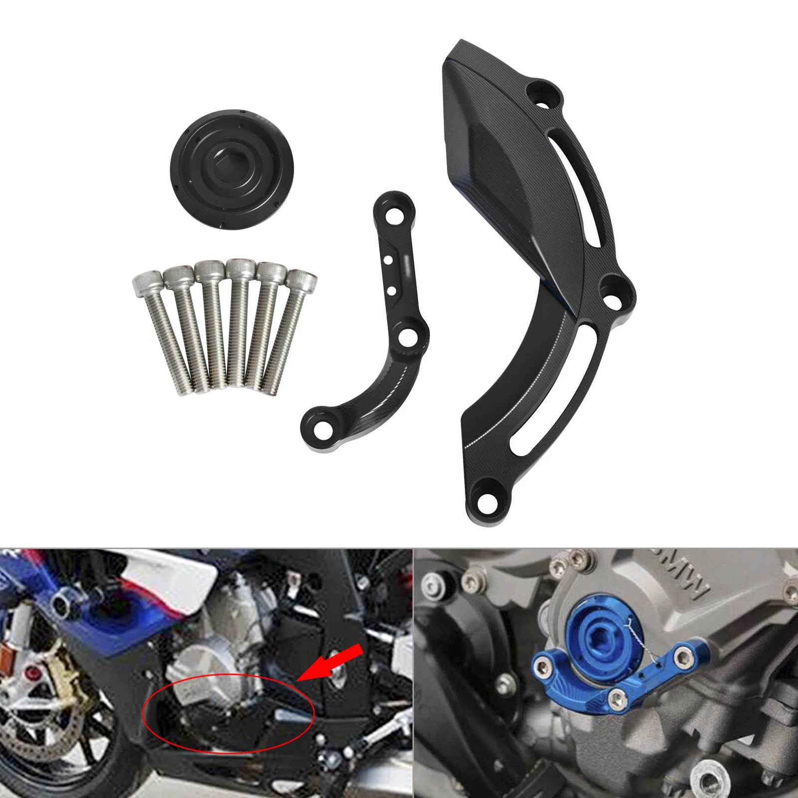 Motorcycle Engine Slider Cover Crash Protector For BMW S1000R 2014-2019 S1000RR 2009-2018 S1000XR 2015-2017 HP4 2012-2014
Motorcycle Engine Slider Cover Crash Protector For BMW S1000R 2014-2019 S1000RR 2009-2018 S1000XR 2015-2017 HP4 2012-2014