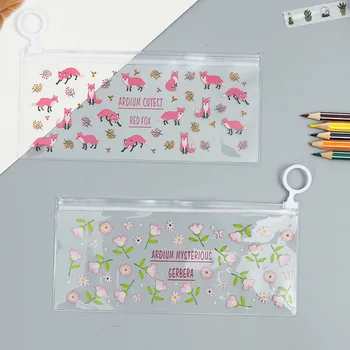 Cute Flower PVC Waterproof Pencil Cases Kawaii Rabbit Pen Bags Box Storage Organizer For Kids School Supplies Korean Stationery
Cute Flower PVC Waterproof Pencil Cases Kawaii Rabbit Pen Bags Box Storage Organizer For Kids School Supplies Korean Stationery