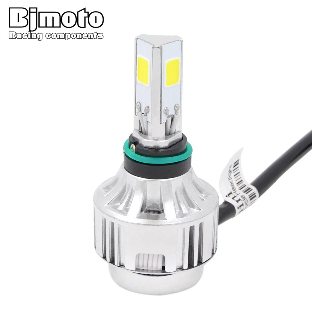 Bjmoto Universal H4 LED Motorcycle Headlight 2500LM 24W High Low Beam Conversion Kit for DC 12V 24V 36V motocross bike Headlamp
Bjmoto Universal H4 LED Motorcycle Headlight 2500LM 24W High Low Beam Conversion Kit for DC 12V 24V 36V motocross bike Headlamp