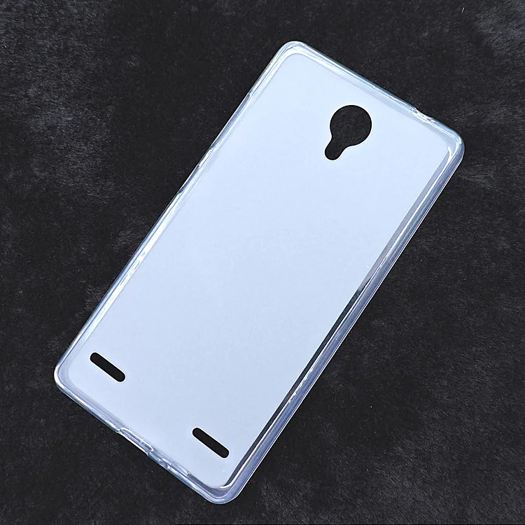 Супертонкий защитный чехол из ТПУ для ZTE Blade A521 Прозрачная мягкая задняя крышка