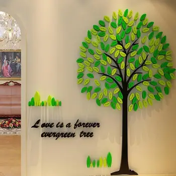 3D Crystal Acrylic Tree Wall Stickers Cartoon Big Tree Stickers for Child Room TV Background Wall decorative painting Home Decor
3D Crystal Acrylic Tree Wall Stickers Cartoon Big Tree Stickers for Child Room TV Background Wall decorative painting Home Decor