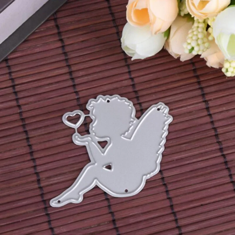Small Angel Cutting Dies Carbon Steel Scrapbooking Die Cuts Wedding Cards Photo Album Decoration Metal Craft Dies
Small Angel Cutting Dies Carbon Steel Scrapbooking Die Cuts Wedding Cards Photo Album Decoration Metal Craft Dies