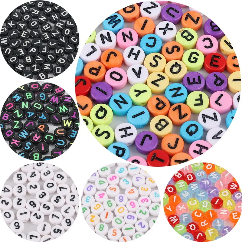 High Quality 100 Round Flat English Alphabet /Letter Acrylic Spacer Beads 4x7mm for Jewelry Making DIY Accessories Wholesale
High Quality 100 Round Flat English Alphabet /Letter Acrylic Spacer Beads 4x7mm for Jewelry Making DIY Accessories Wholesale