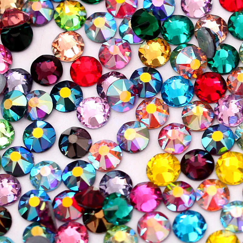 Top Quality 30 Colors 16 Facets Hot Fix Rhinestones Crystal 144pcs Round Flatback Glass Hotfix Stones for DIY Garments B1134
Top Quality 30 Colors 16 Facets Hot Fix Rhinestones Crystal 144pcs Round Flatback Glass Hotfix Stones for DIY Garments B1134