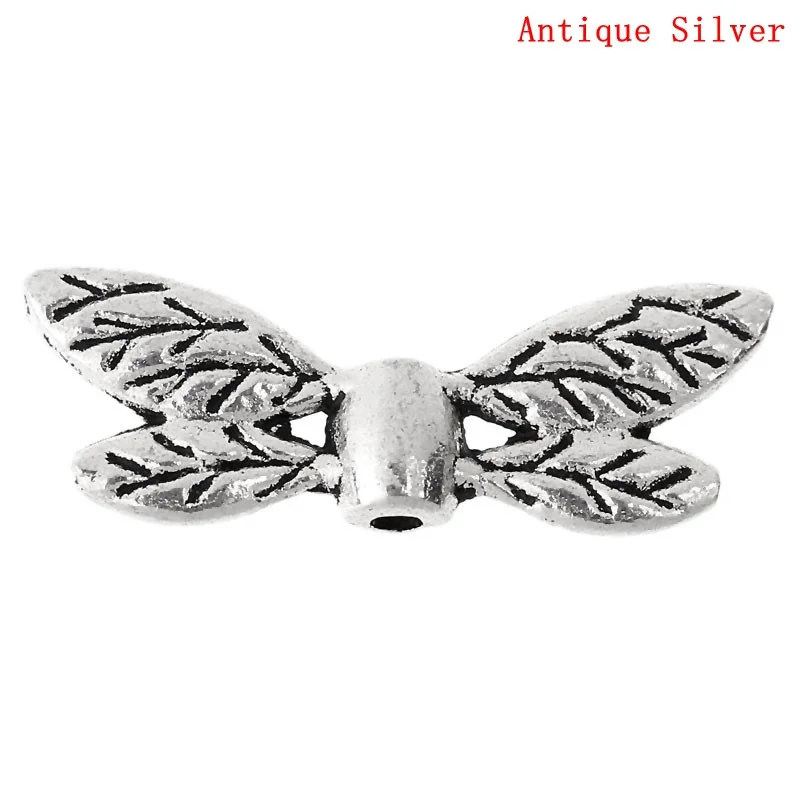 Doreen Box hot- Charm Beads Dragonfly Wings Antique Silver 22mm x 8mm( 7/8" x 3/8"),Hole:Approx 1.3mm,100PCs (B31808)
Doreen Box hot- Charm Beads Dragonfly Wings Antique Silver 22mm x 8mm( 7/8" x 3/8"),Hole:Approx 1.3mm,100PCs (B31808)