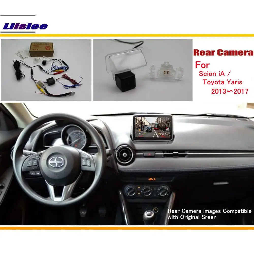 Car Rear View Camera / Back Up Reverse Camera Sets For Scion iA / Toyota Yaris 2013~2017 / RCA & Original Screen Compatible
Car Rear View Camera / Back Up Reverse Camera Sets For Scion iA / Toyota Yaris 2013~2017 / RCA & Original Screen Compatible