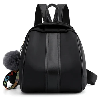 Female Backpacks Students Fuzzy Ball Pendant Shoulder Schoolbags Women Fashion Small Travel Bags
Female Backpacks Students Fuzzy Ball Pendant Shoulder Schoolbags Women Fashion Small Travel Bags