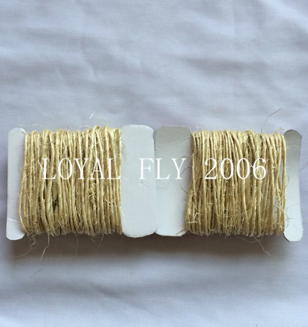 2cards/lot(total (20yards) 100% natural 1.5mm 1 ply twisted sisal rope, sisal packing twine cords used in home, graden packing 
2cards/lot(total (20yards) 100% natural 1.5mm 1 ply twisted sisal rope, sisal packing twine cords used in home, graden packing