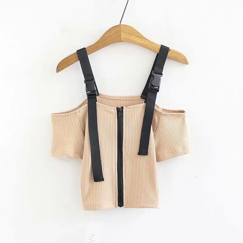Heaven 30-723 European and American Fashion Wind Button One-word Collar Short Sleeve Suspension 0216
Heaven 30-723 European and American Fashion Wind Button One-word Collar Short Sleeve Suspension 0216