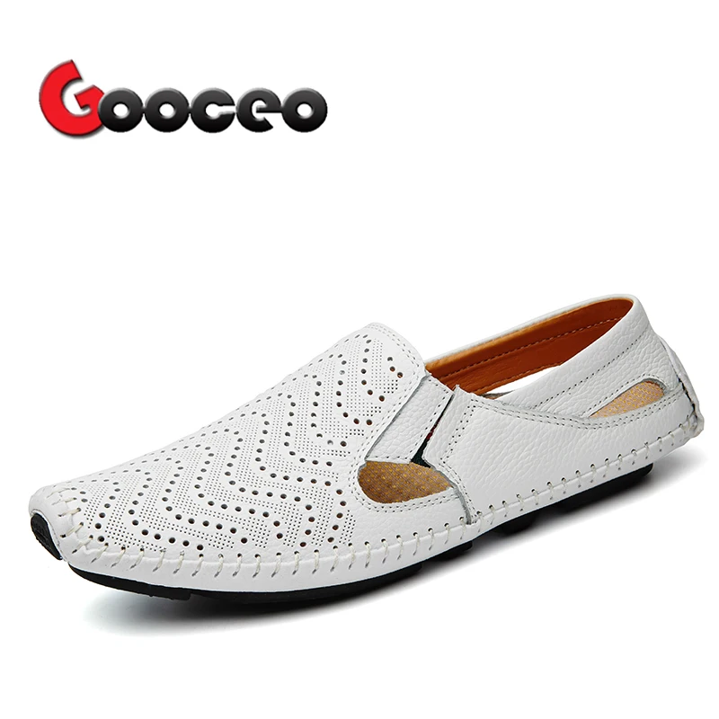 Men's Penny Loafers Driving Doug Shoes Flats For Men Summer Slip-On Breathable Handmade Light Plus Size Low-top Genuine Leather
Men's Penny Loafers Driving Doug Shoes Flats For Men Summer Slip-On Breathable Handmade Light Plus Size Low-top Genuine Leather