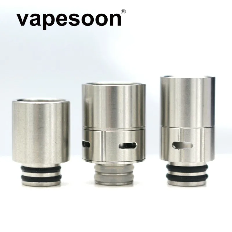 Stainless steel 510 Drip Tip Wide Bore Mouthpiece adjustable airflow control drip tip for all 510 thread atomizer tank 1pcs
Stainless steel 510 Drip Tip Wide Bore Mouthpiece adjustable airflow control drip tip for all 510 thread atomizer tank 1pcs