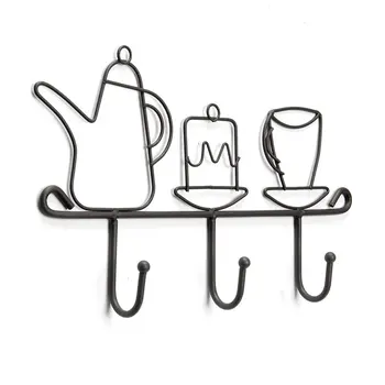 New Wall Mounted Hooks Rack,11 Inches Iron 3 Hooks Kitchen Home Restaurant Keys Coats Cups Decorative
New Wall Mounted Hooks Rack,11 Inches Iron 3 Hooks Kitchen Home Restaurant Keys Coats Cups Decorative