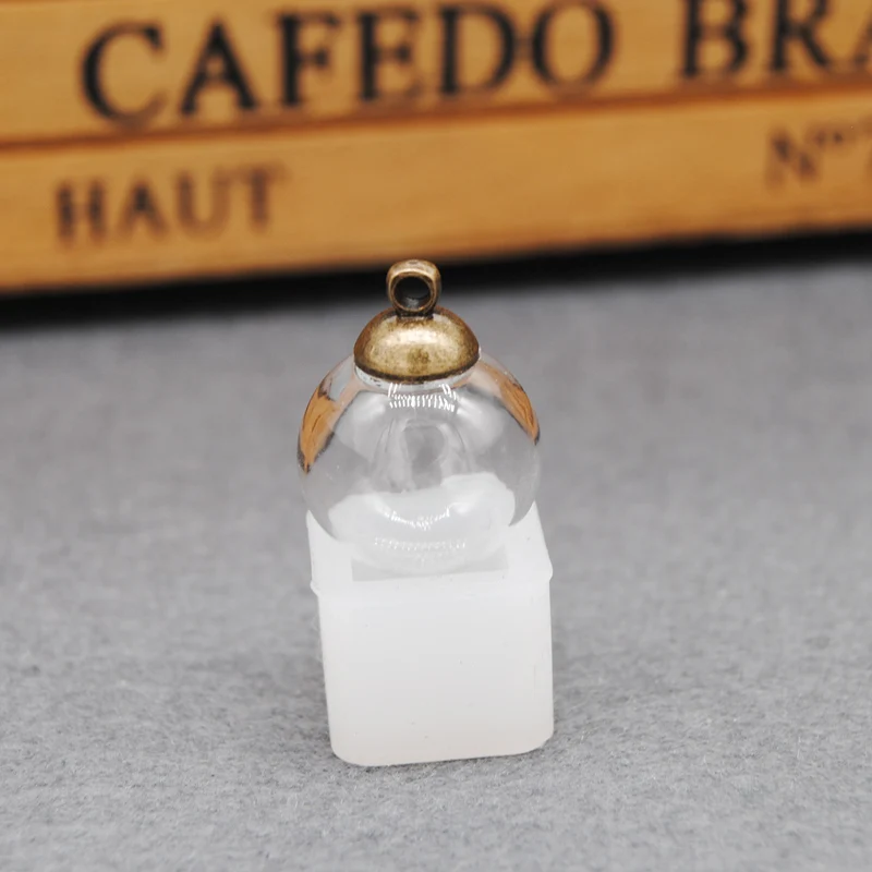16x4mm glass globe with 8mm cap jewelry findings DIY Glass vial pendant glass wish bottle bubble jewelry
16x4mm glass globe with 8mm cap jewelry findings DIY Glass vial pendant glass wish bottle bubble jewelry