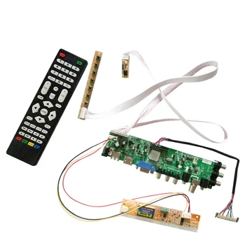 DVB-T2 DVB-T DVB-C Digital TV LCD/LED Driver Board Universal LCD TV Controller Driver Board For B141XG03 DF14 20 PIN
DVB-T2 DVB-T DVB-C Digital TV LCD/LED Driver Board Universal LCD TV Controller Driver Board For B141XG03 DF14 20 PIN